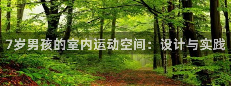 意昂体育4平台是正规平台吗安全吗：7岁男孩的室内运动空间：设