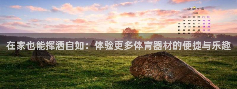 意昂4官方：在家也能挥洒自如：体验更多体育器材的便捷