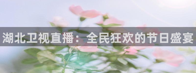 下载咪咕视频app下载安装：湖北卫视直播：全民狂欢的节日盛宴